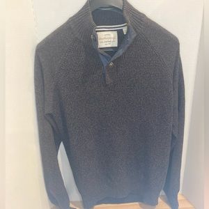 Brown WeatherProof 3 Button Sweater